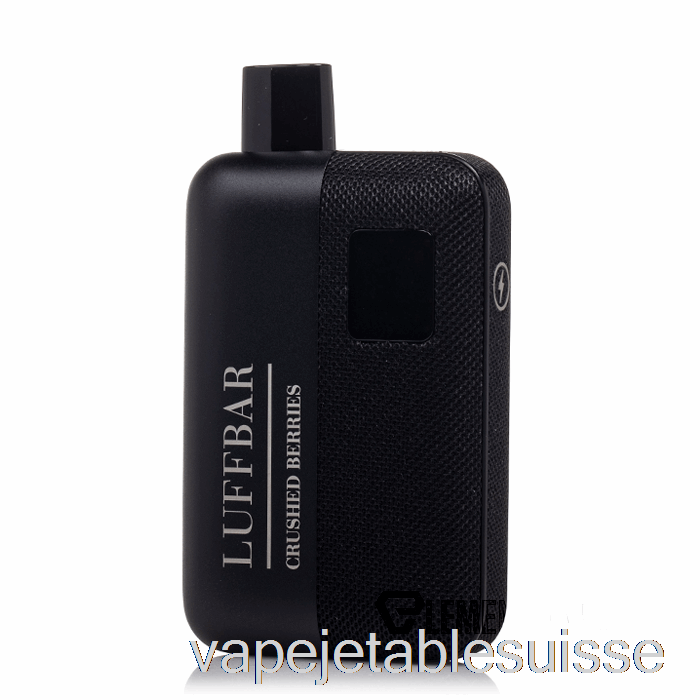 Vape Suisse Luffbar Tt9000 Baies écrasées Jetables